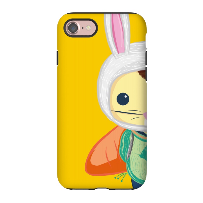 iPhone 7 StrongFit Little Bunny by Alejandro Orjuela