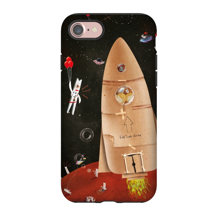 iPhone 7 StrongFit Where do The Martians Come From by Alejandro Orjuela