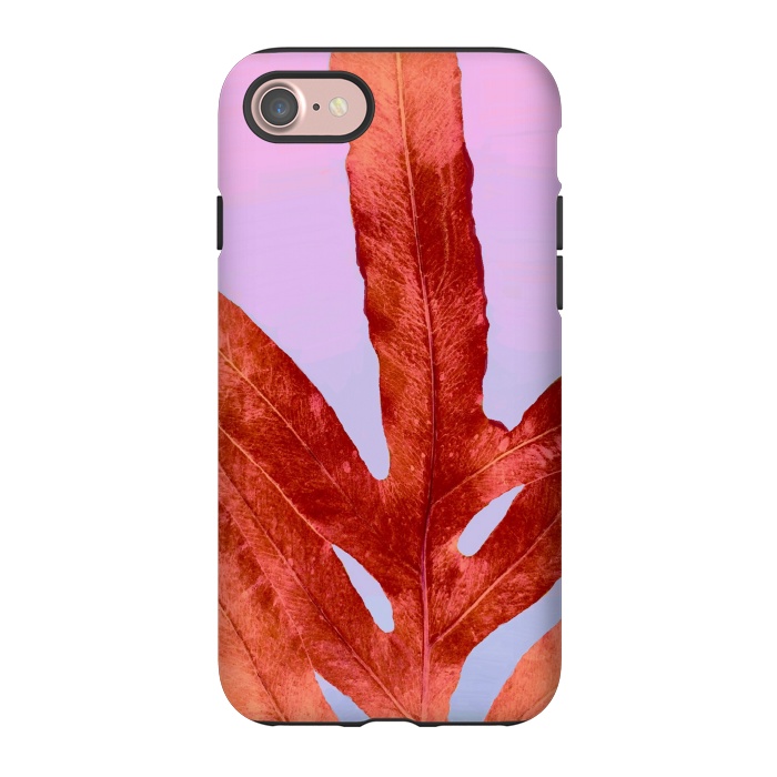 iPhone 7 StrongFit Red Fern Pantone by ANoelleJay