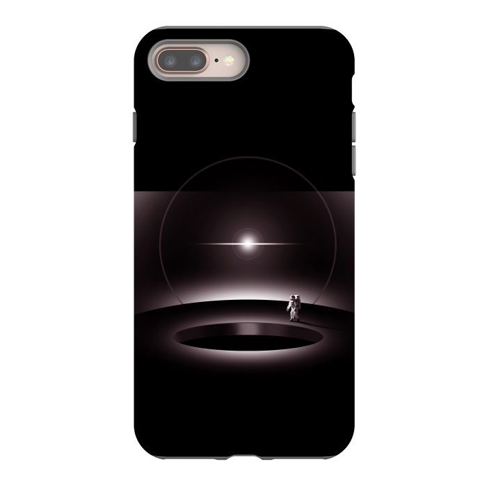 iPhone 7 plus StrongFit Black Hole by Steven Toang
