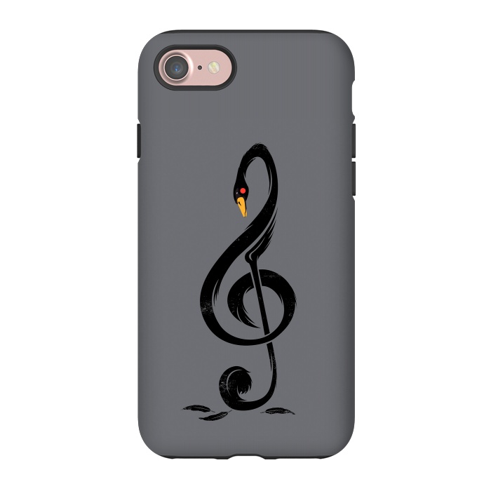 iPhone 7 StrongFit Black Swan's Melody by Steven Toang
