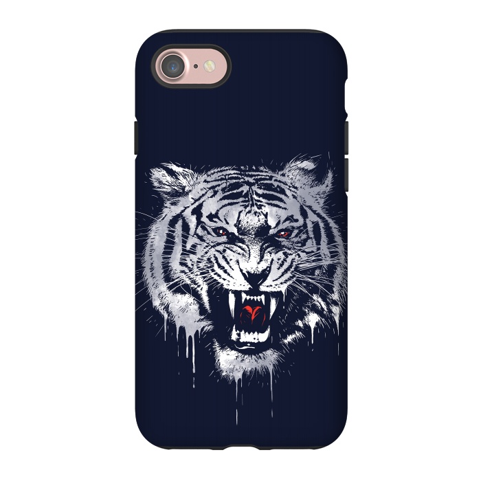 iPhone 7 StrongFit Melting Tiger by Steven Toang