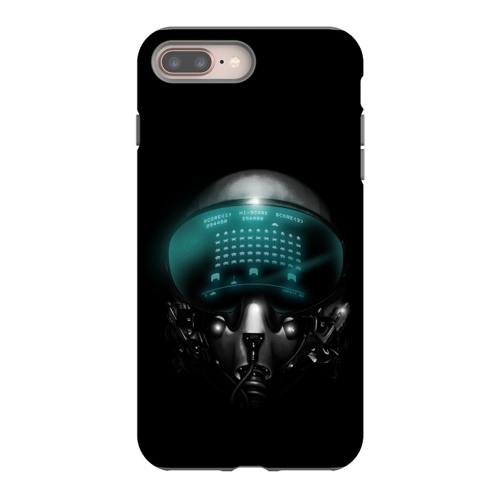iPhone 7 plus StrongFit Space Invasion by Steven Toang