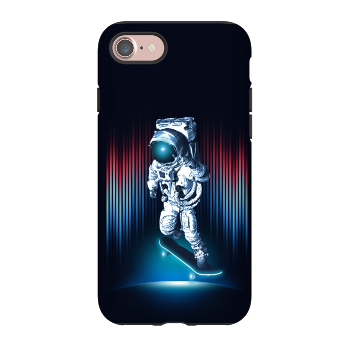 iPhone 7 StrongFit Space Skater by Steven Toang
