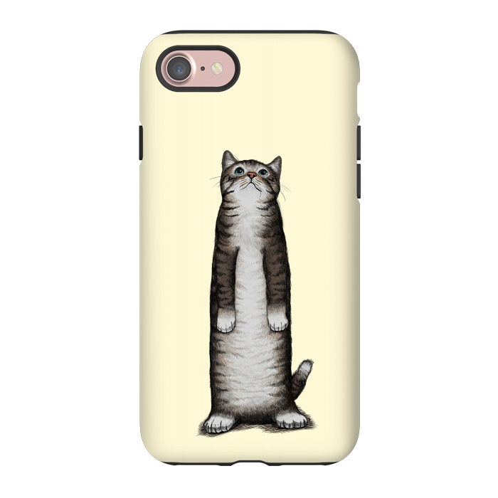 iPhone 7 StrongFit Look Cat by Tummeow