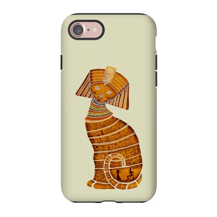 iPhone 7 StrongFit Sphinx Cat by Tummeow
