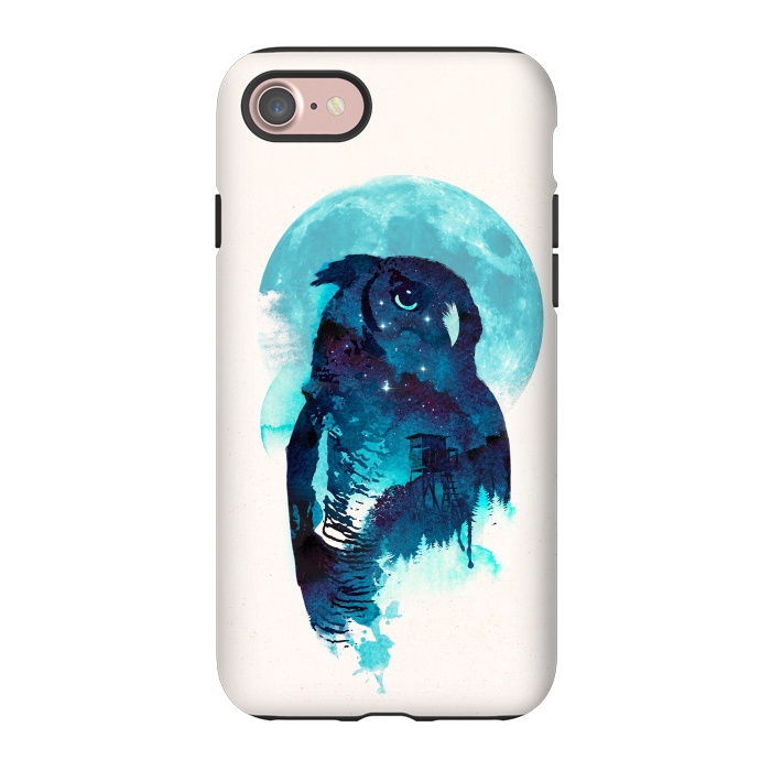 iPhone 7 StrongFit Midnight Owl by Róbert Farkas