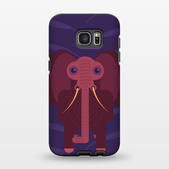 Galaxy S7 EDGE StrongFit Elephant  by Parag K