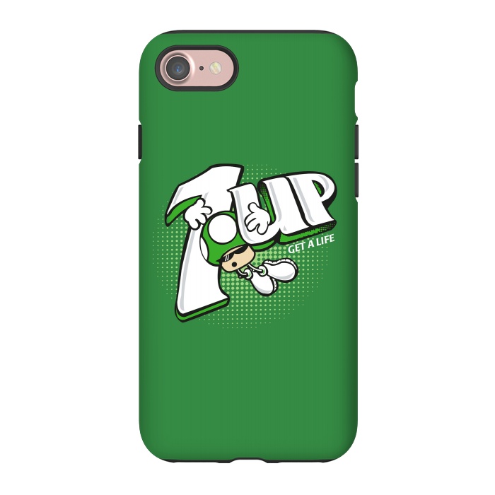 iPhone 7 StrongFit 1UP Get a Life by Samiel Art