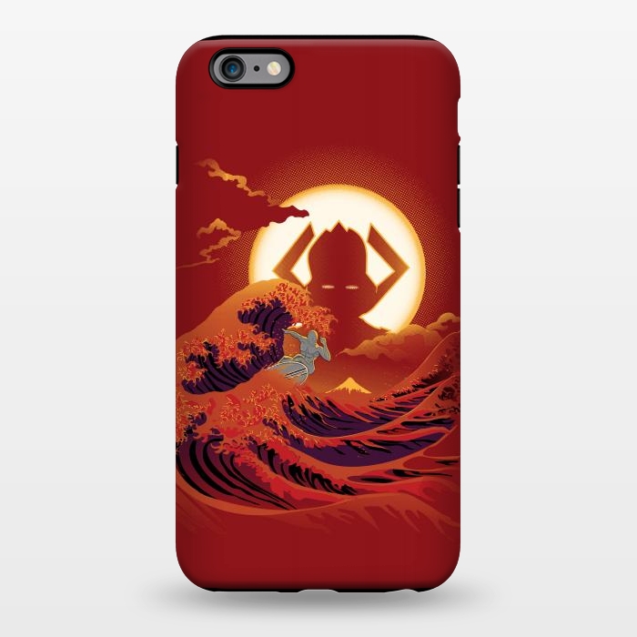iPhone 6/6s plus StrongFit Surfing with the Alien by Samiel Art
