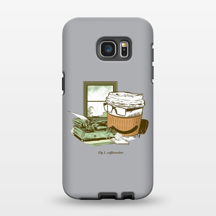 Galaxy S7 EDGE StrongFit Coffee Writer by M SAFII MAINIAL