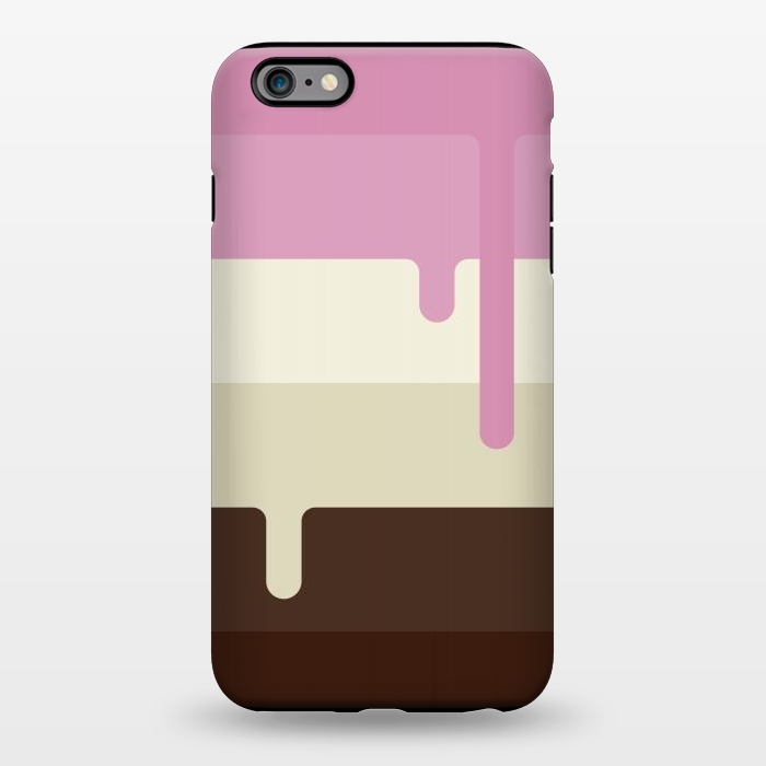 iPhone 6/6s plus StrongFit Neapolitan Ice Cream by Dellán