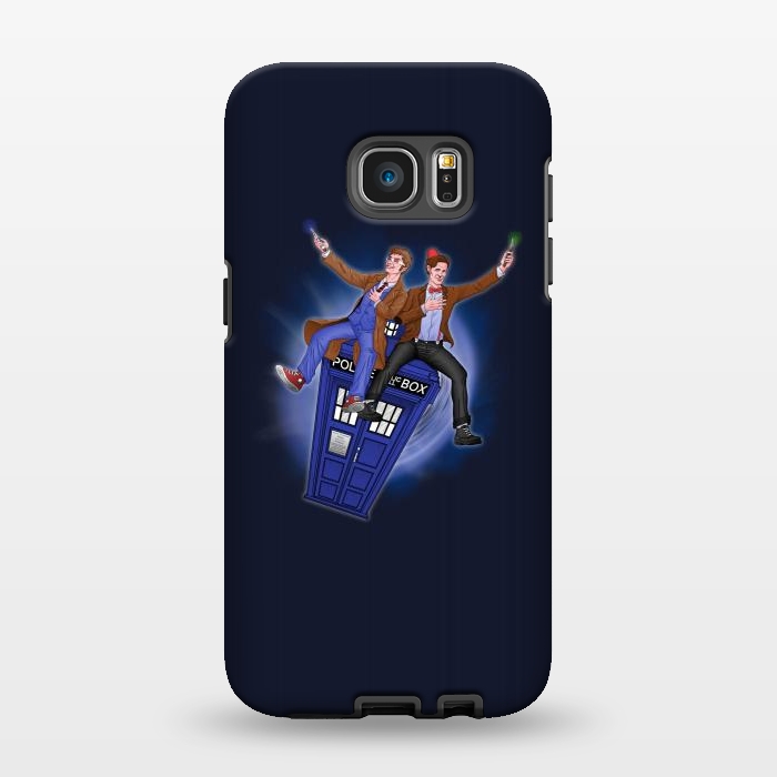 Galaxy S7 EDGE StrongFit THE DOCTOR'S TIMEY-WIMEY ADVENTURE by SKULLPY
