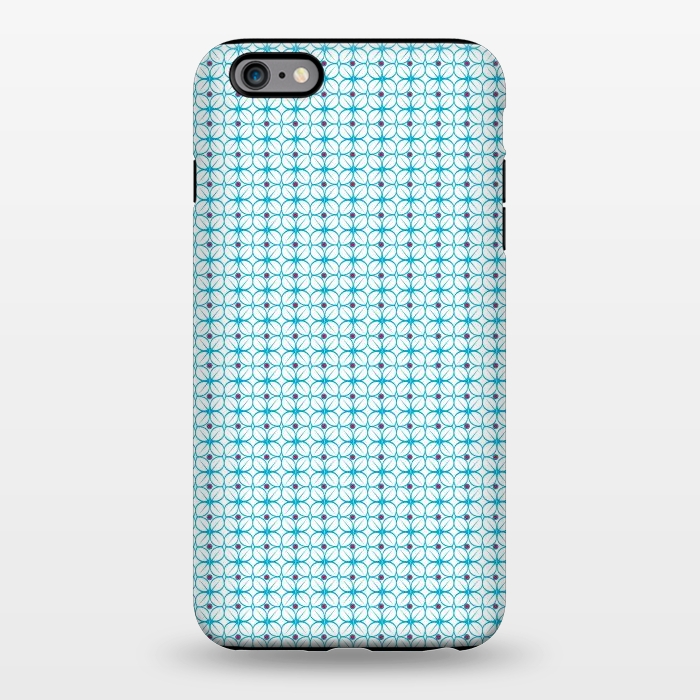 iPhone 6/6s plus StrongFit Blue Pattern by Karim Luengo