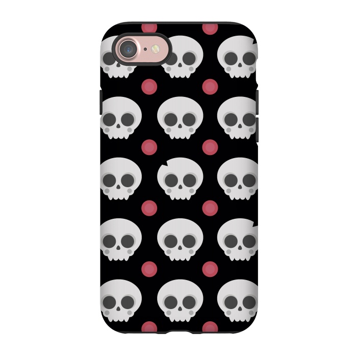 iPhone 7 StrongFit Skulls Pattern by Dellán