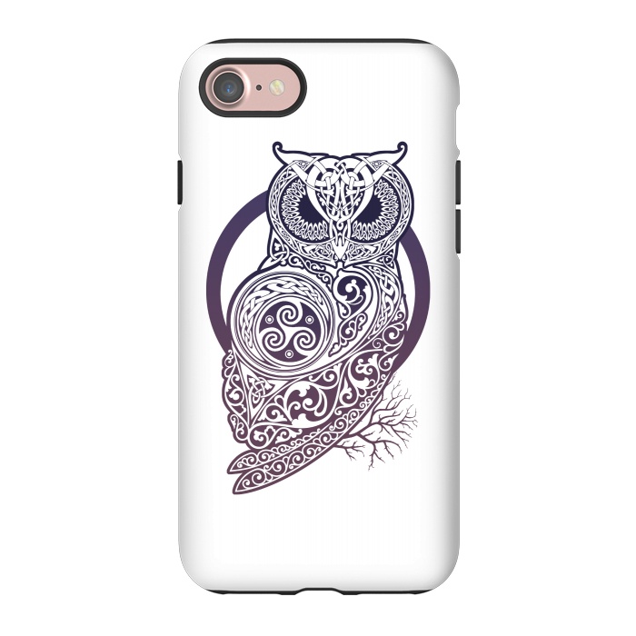 iPhone 7 StrongFit CELTIC OWL by RAIDHO