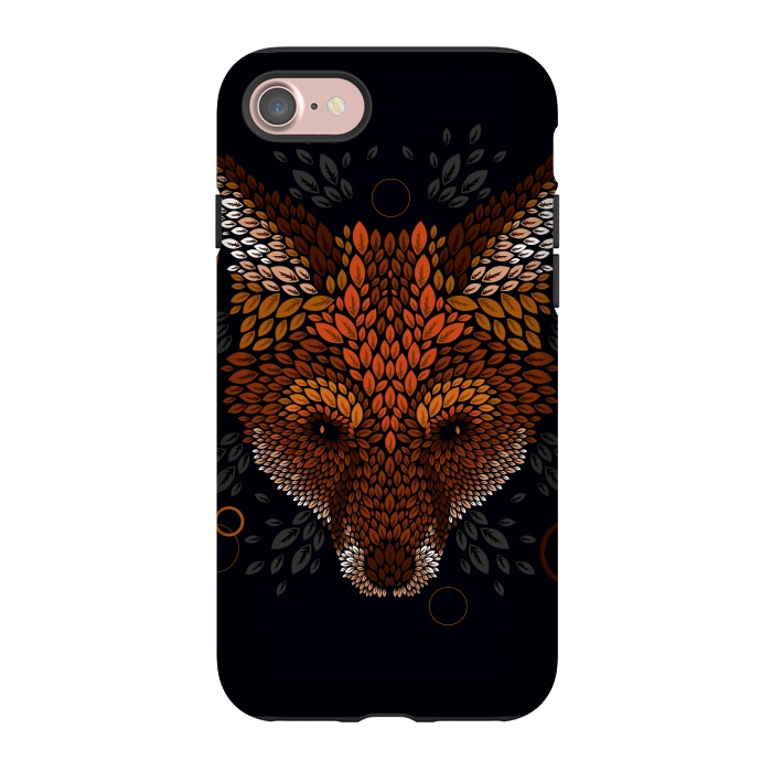 iPhone 7 StrongFit Fox Face by Q-Artwork