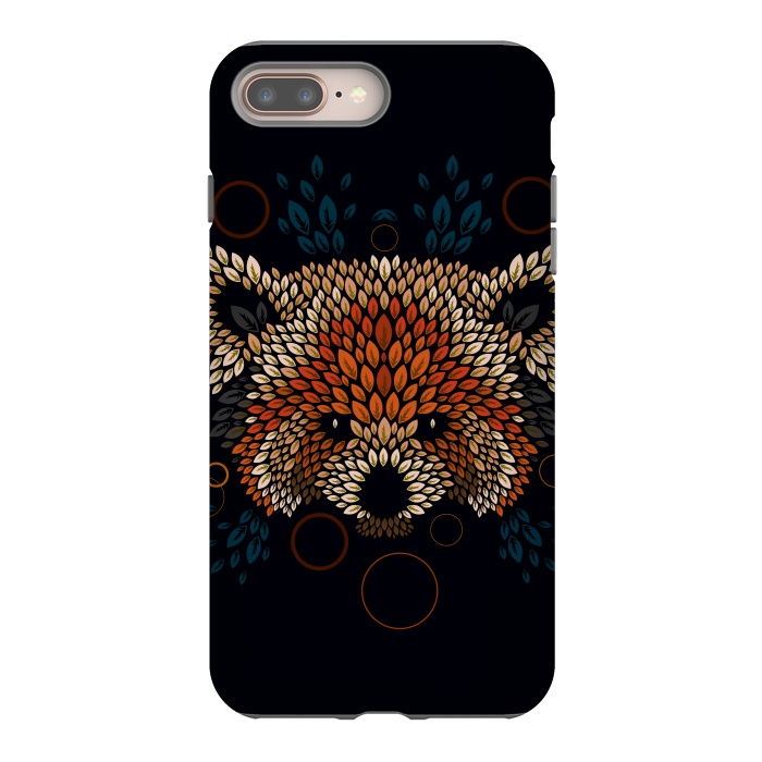 iPhone 7 plus StrongFit Red Panda Face by Q-Artwork