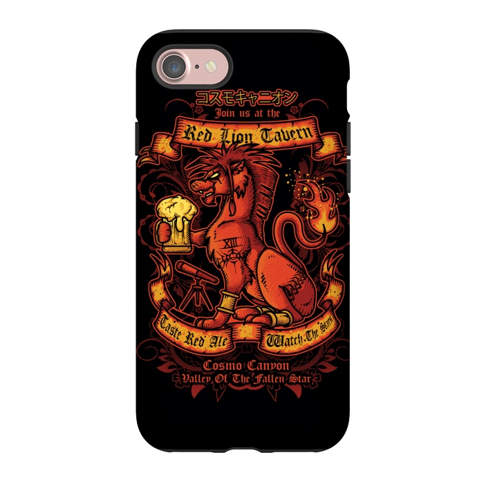 iPhone 7 StrongFit Red Lion Tavern by Q-Artwork