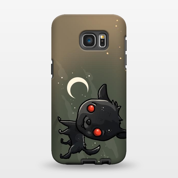Galaxy S7 EDGE StrongFit Cute Black Shuck by Q-Artwork