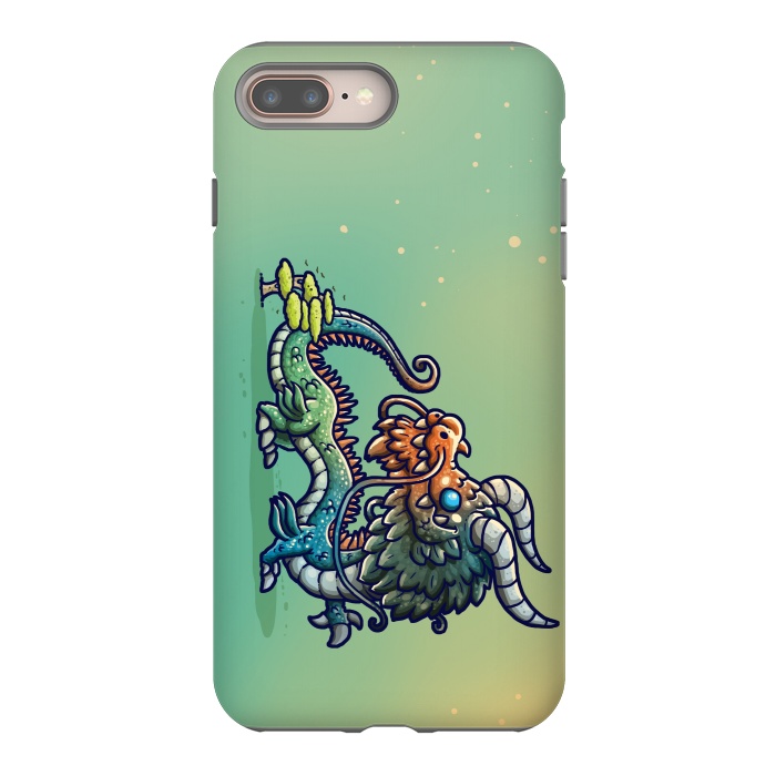 iPhone 7 plus StrongFit Cute Chinese Dragon by Q-Artwork