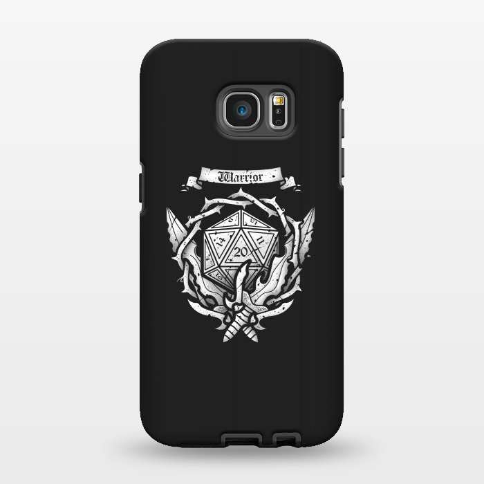 Galaxy S7 EDGE StrongFit Warrior Crest by Q-Artwork