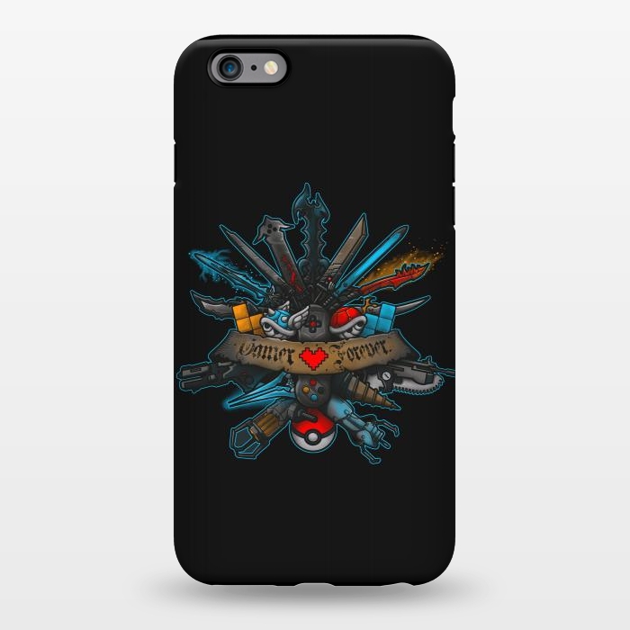 iPhone 6/6s plus StrongFit Gamer Forever by Q-Artwork
