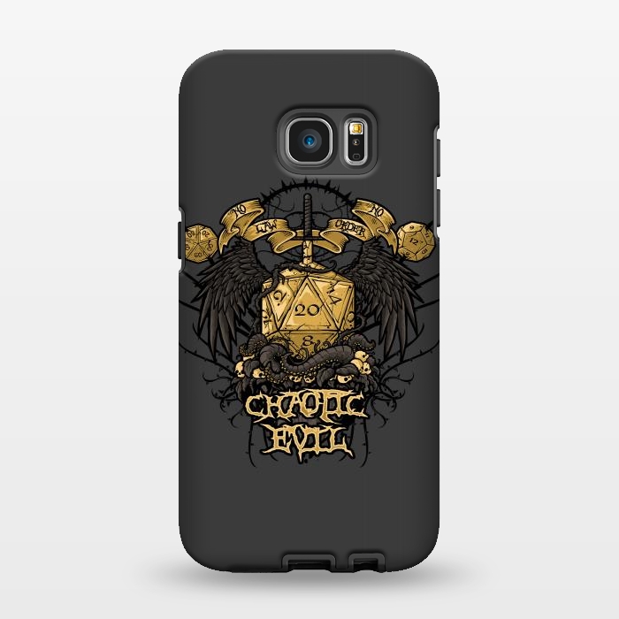 Galaxy S7 EDGE StrongFit Chaotic Evil by Q-Artwork