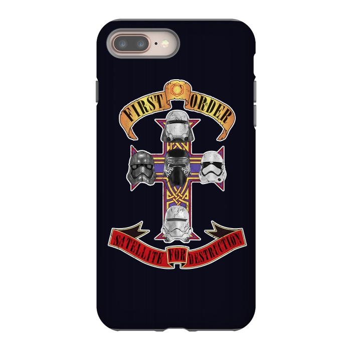 iPhone 7 plus StrongFit SATELLITE FOR DESTRUCTION by SKULLPY
