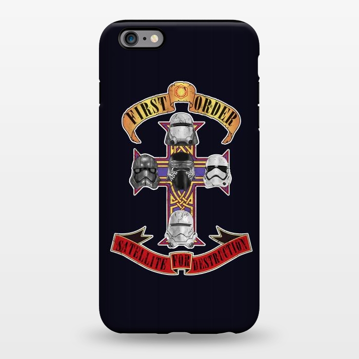 iPhone 6/6s plus StrongFit SATELLITE FOR DESTRUCTION by SKULLPY