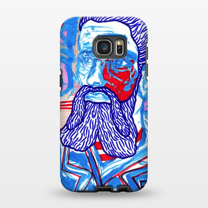 Galaxy S7 EDGE StrongFit PAINTING506 by Claudio Parentela