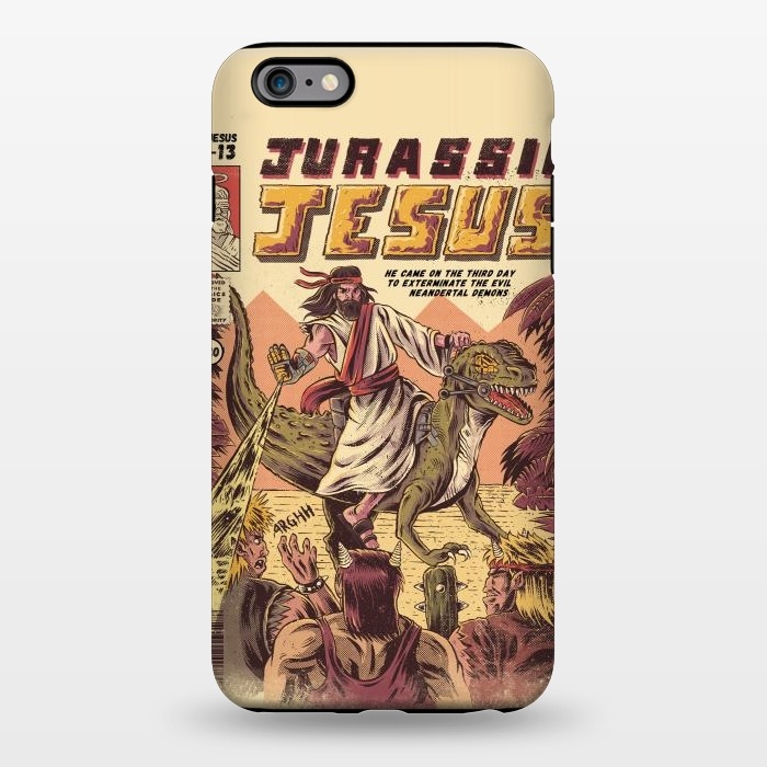 iPhone 6/6s plus StrongFit JURASSIC JESUS by Ilustrata