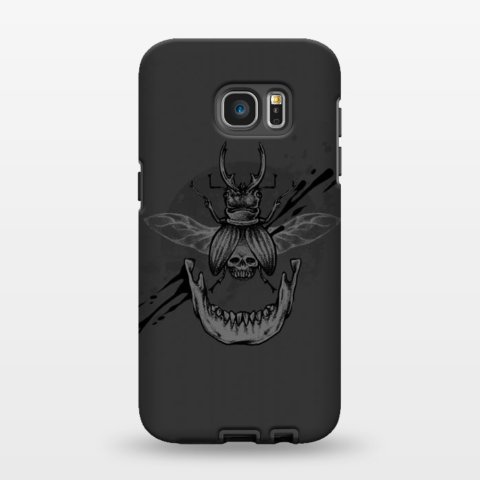 Galaxy S7 EDGE StrongFit Beetle jaw by Lucas Dutra
