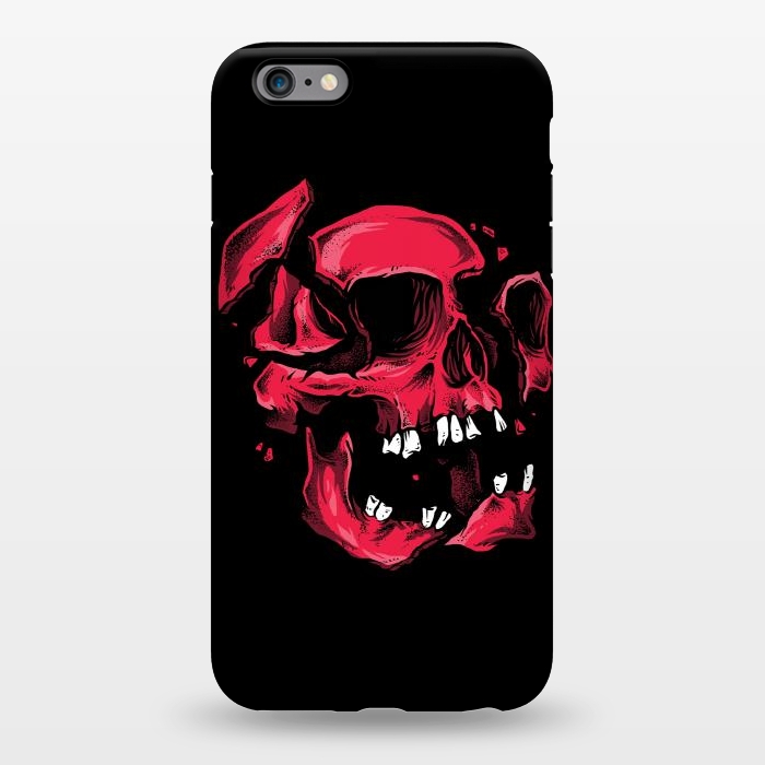 iPhone 6/6s plus StrongFit broken skull by Lucas Dutra