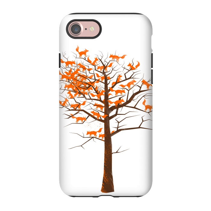 iPhone 7 StrongFit Blazing Fox Tree by 38 Sunsets