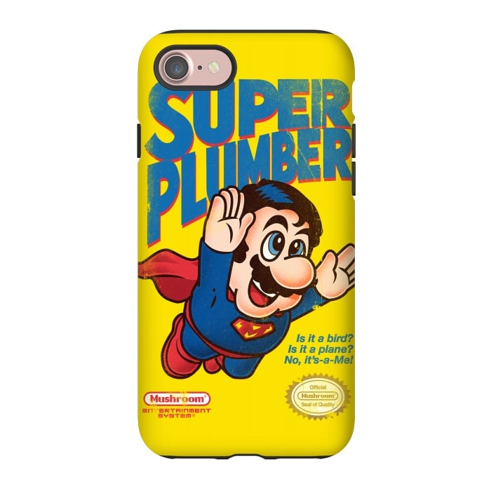 iPhone 7 StrongFit Super Plumber by Vó Maria