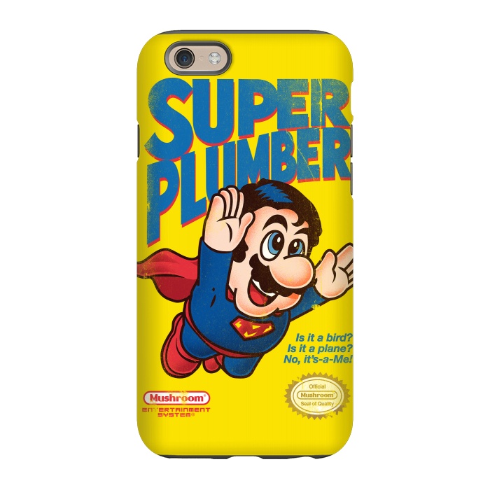 iPhone 6/6s StrongFit Super Plumber por Vó Maria