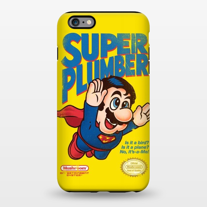 iPhone 6/6s plus StrongFit Super Plumber por Vó Maria