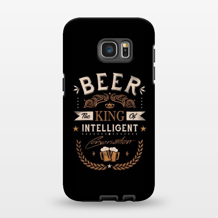 Galaxy S7 EDGE StrongFit Oh Beer by Grant Stephen Shepley