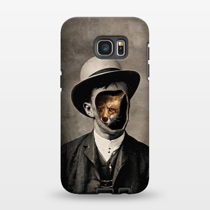 Galaxy S7 EDGE StrongFit Gentleman Fox by 38 Sunsets