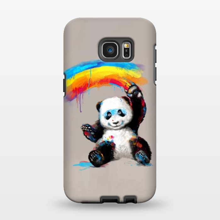 Galaxy S7 EDGE StrongFit Giant Painter by 38 Sunsets