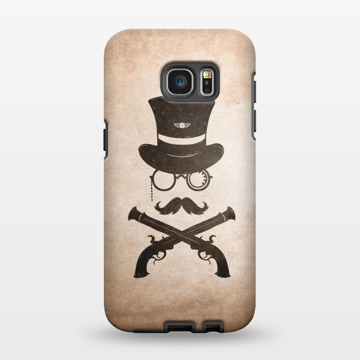 Galaxy S7 EDGE StrongFit Steampunk by Grant Stephen Shepley