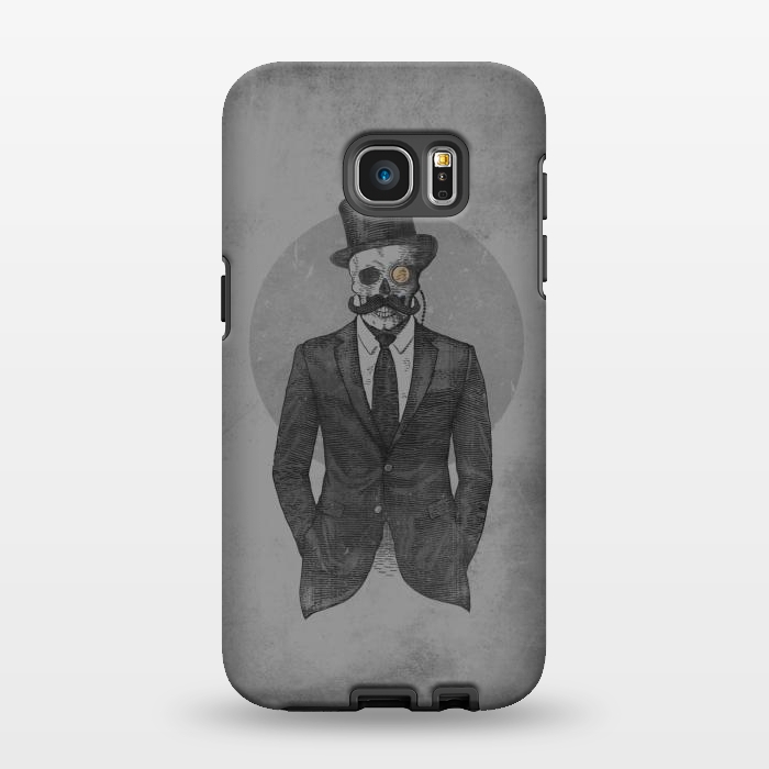 Galaxy S7 EDGE StrongFit The Gentleman by Grant Stephen Shepley