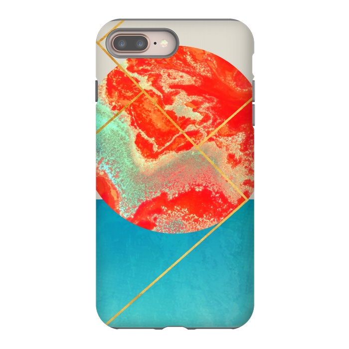 iPhone 7 plus StrongFit Earth & Sea by Uma Prabhakar Gokhale