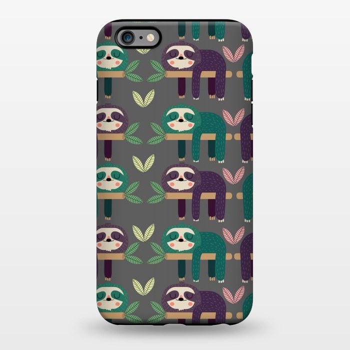 iPhone 6/6s plus StrongFit Sloths by Maria Jose Da Luz