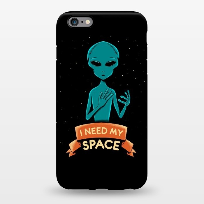 iPhone 6/6s plus StrongFit I need my space by Coffee Man