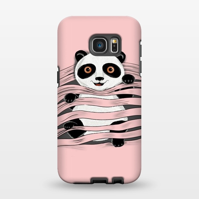 Galaxy S7 EDGE StrongFit Little Panda by Coffee Man