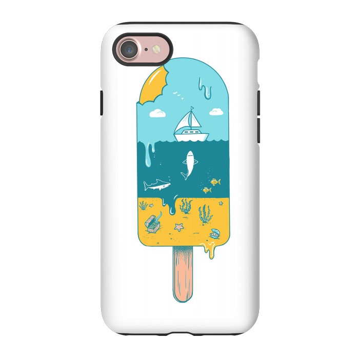 iPhone 7 StrongFit Melted Landscape by Coffee Man