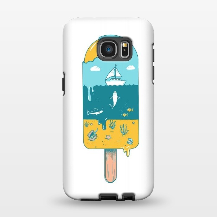 Galaxy S7 EDGE StrongFit Melted Landscape by Coffee Man