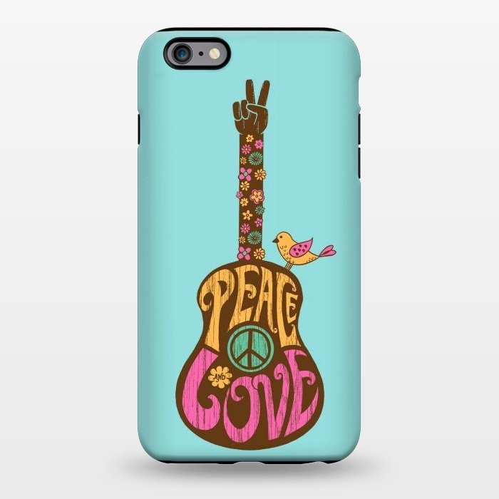iPhone 6/6s plus StrongFit Peace and love by Coffee Man